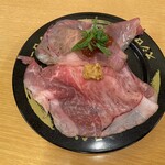 スシロー - さしとろ食べ比べ(山わさび･炙りポン酢ジュレ)