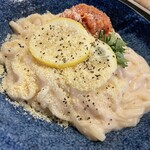 裏六本松Fキッチン - 明太レモンクリームうどん