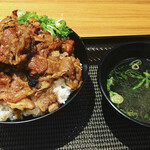 カルビ丼とスン豆腐専門店 韓丼 - 