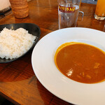 BOMBAY INDIAN DINING Yokogawa Ten - チキンとレンコンのカレー