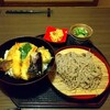 寄人 - 天丼とざる蕎麦1000円