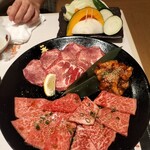 本格焼肉 清香園 - 極上盛り合わせセットの野菜