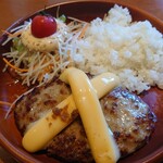 びっくりドンキー - キッズチーズバーグディッシュ615円