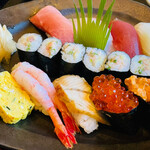 Shun Kappou Sushi Ookubo - ランチメニューの特おすすめにぎり