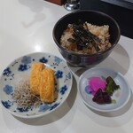 そば処 楽園 - お昼のサービス 150円