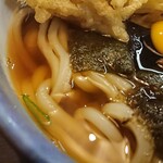 豊後おかめうどん - 2021.09・おかめうどん大盛 、この日は汁にちょっと煮詰まった感じが