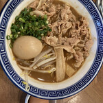 徳島ラーメン はるま - 特製中華そば＋生卵(1,100円)