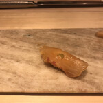 Sushi Kotobuki - 真鯛の昆布締め柚子胡椒