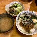 Taishu Izakaya Daikakumei Areya Koreya Nakano Ten - しらす沖漬け丼定食600円