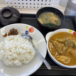 松屋 - マッサマンカレー＊並盛 (730円)