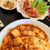 Chinese Minju Shuka - 麻婆炒飯とザンギの欲張りセット①