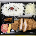 Inaba Wakou Tenjinbashi Suji Shotengai Ten - ロースかつ弁当 ご飯大盛り