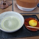 お茶屋おがた - お抹茶のセット