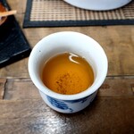 お茶屋おがた - 〆のほうじ茶