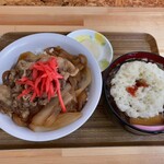 食べ小屋 はやと - 天ぷらサービス後