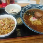 江帽子 - 料理写真:ラーメン&チャーハンセット