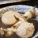 Oden no Maruchu - 大根、つぶ貝、つみれ