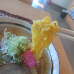 ドライブイン松の味 - 麺は西山製麺