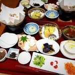 紫雲荘 - 料理写真:夕食・一気出し♪