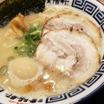 Kurume Ramen Seiyoken Ogori Ten - 味玉ラーメン