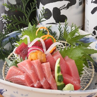 Fresh tuna selected by discerning professionals