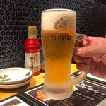 和食居酒屋 魚吉鳥吉 - 生ビール