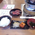 Sumibi Yakiniku Shokudoen Omori Ten - ハラミ定食