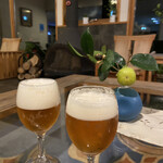 Iwanai Onsen Takashima Ryokan - お風呂あがりのクラフトビール