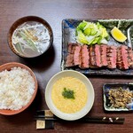 Suehiro Meat - 厚切り牛タン焼定食