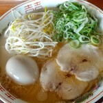 Kara Menya Rin Kihana Ten - 煮玉子ラーメン650円