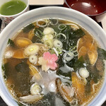 京風らーめん・あんみつ はなむら - 料理写真:あさりラーメン　880円