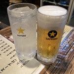 寺岡商店 丸亀本店 - レモンチューハイ&生ビール（中）