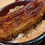 松本楼 - どっかんうな丼 アップ