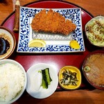 Katsu Sei Hon Ten - 那須高原豚ロースかつ膳1730円