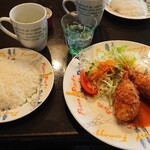 Cafe Rest BON - デュクセル(エビとカニコロッケの包み揚げ)♪