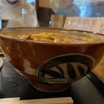 うどん處 狸庵 - カレーうどん③