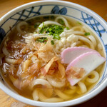 石井商店 - かけ。素朴なうどんです…。