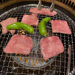 Kaiten Yakiniku Isshobin Nagoya Noritake Shinmachi Ten - 塩タンとししとう