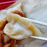 Gyoza-ya An - チーズが透けて黄色い！