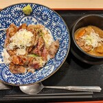 Aburi Shimizu Suidobashi Ten - ハラミ丼（980円）