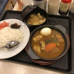 Matsuya Kamitabashi Ten - チキンとごろっと野菜のスープカレー（780円）