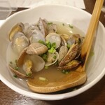 おれこな食堂 - 浅利の酒蒸し