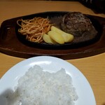 Steak Miya Takasaki Higashi Ten - 奥様オーダーのハンバーグ