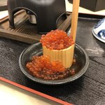 Oedo Onsen Monogatari Hotel Kinugawa Gyoen - イクラの粒が小さい（マスの卵だなとオヤジの意見）