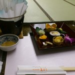 料理旅館なごや花亭美よし - 紙鍋でしゃぶしゃぶ