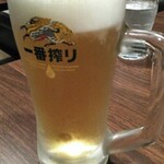 Bamiyan Shinkoiwa Ten - 生ビール（￥２２０－）