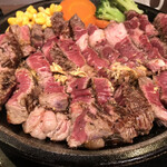 Ikinari Steak Ion Akashi Shopping Center Ten - ワイルドステーキ焼き中