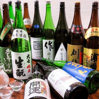 日本酒通の店長が厳選！希少価値の高い、幻の銘酒に酔いしれる