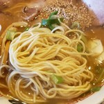 Ramen Yamaya Sapporo Ten - ストレート麺