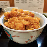 銀座 天一 - かき揚げ丼